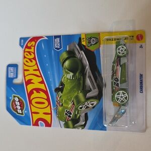 Hot Wheels Bottle Opener - Experimotors - Carbonator Green Toy Car